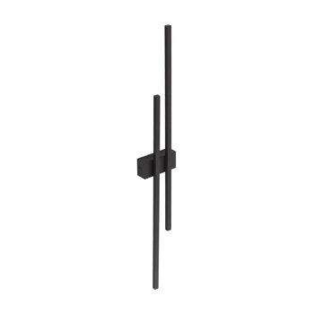 TK Lighting FLASH fali lámpa fém, fa, fekete, LED, 24W, 3000K, 1000Lm - TK-6626