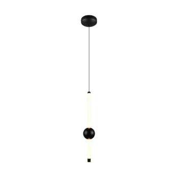 Trio MELITA függeszték fém, akril, fekete, fehér, LED, 6W, 2300-3000-4000K, 600Lm - 331510132