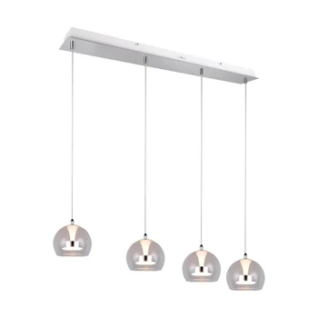 Trio FLYNT függeszték fém, üveg, fehér, áttetsző, LED, 32W, 2300-3000-4000K, 3520Lm - 331610406