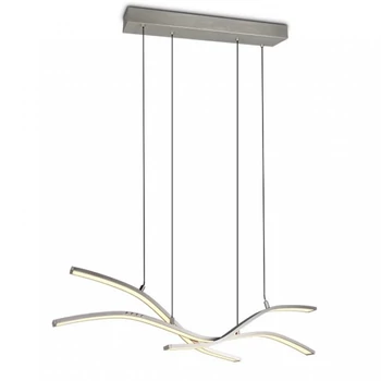 Trio SPIDER függeszték fém, akril, nikkel, fehér, LED, 46W, 2700-6500K, 5350Lm - 332810307