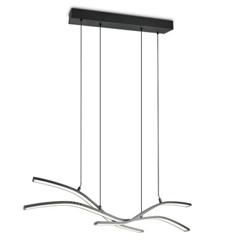 Trio SPIDER függeszték fém, akril, fekete, fehér, LED, 46W, 2700-6500K, 5350Lm - 332810332