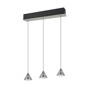 Trio ROMEO függeszték fém, nikkel, LED, 21W, 2300-3000-4000K, 2100Lm - 337010307