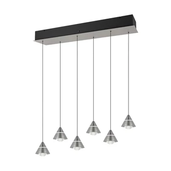 Trio ROMEO függeszték fém, nikkel, LED, 42W, 2300-3000-4000K, 4200Lm - 337010607