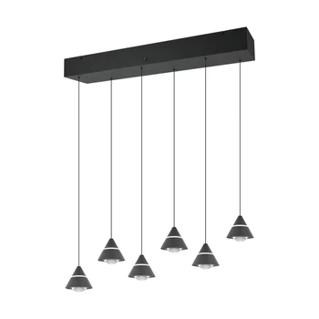Trio ROMEO függeszték fém, fekete, LED, 42W, 2300-3000-4000K, 4200Lm - 337010632