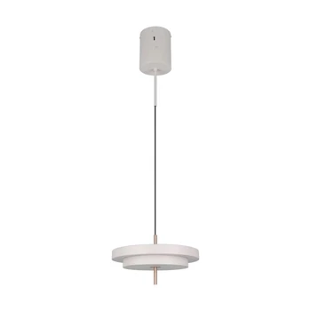 Trio KEATON függeszték fém, akril, szürke, fehér, LED, 34,5W, 2300-3000-4000K, 4000Lm - 340219176