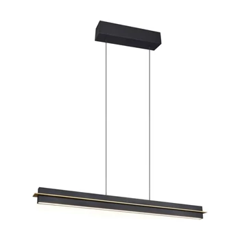 Trio EMERSON függeszték fém, fekete, LED, 22W, 2500lm, 2700K-5000K - 346710180