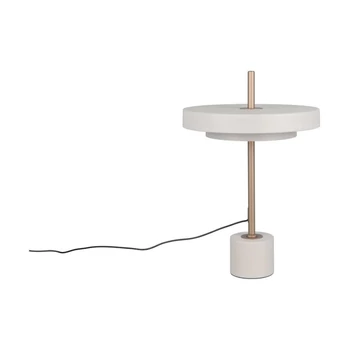 Trio KEATON asztali lámpa fém, műanyag, szürke, fehér, LED, 12W, 2300-3000-4000K, 1400Lm - 540210176