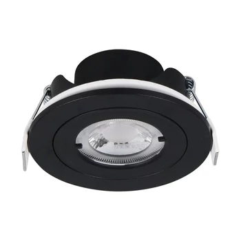 Trio LAMONT beépíthető spot fém, műanyag, fekete, LED, 6.5W, 4000K, 650Lm,IP65 - 635314132