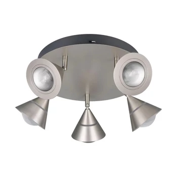 Trio ROMEO mennyezet lámpa fém, műanyag, nikkel, LED, 35W, 2300-3000-4000K, 3500Lm - 637010507