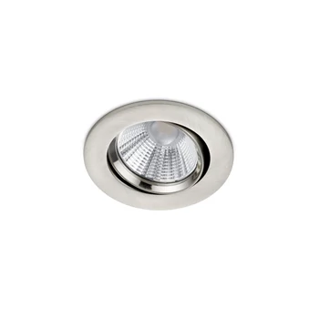 Trio PAMIR beépíthető szpot lámpa fém, nikkel, LED, 3000K, 5.5W, 345lm, IP23 - 650510107