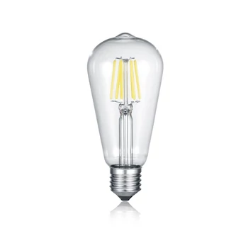 Trio LED izzó üveg, áttetsző, E27 - 987-600
