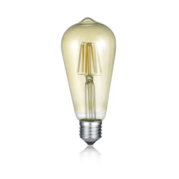 Trio LED izzó üveg, borostyán, E27 - 987-679