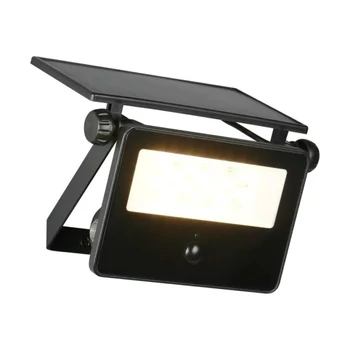 Trio MOURA reflektor fém, fekete, LED, 10W, 1100lm, 3000K-4000K-6000K, IP54 - R22109132
