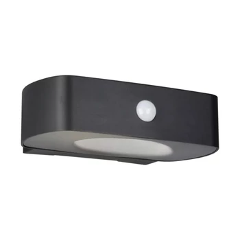 Trio BILBAO kültéri fali lámpa műanyag, fekete, LED, 6W, 700lm, 4000K, IP44 - R23336202
