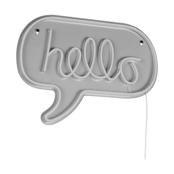 Trio HELLO dekor lámpa műanyag, áttetsző, LED, 5W - R23711100
