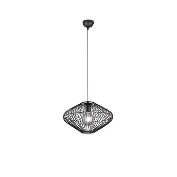 Trio COBAIN függeszték fém, fekete, E27 - R30831032