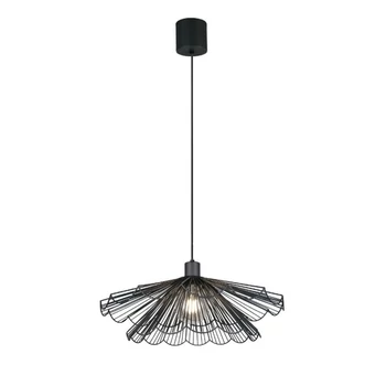 Trio MARGARITA függeszték fém, fekete, E27 - R36431532