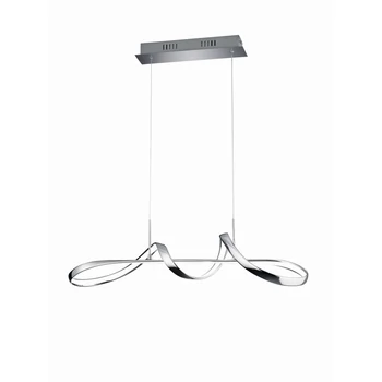 Trio PERUGIA függeszték fém, króm, LED, 4000K, 37W, 4500lm - R37091106