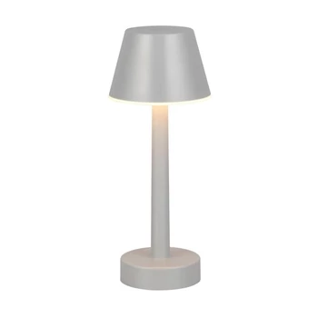 Trio VIDAL asztali lámpa műanyag, szürke, LED, 1.5W, 150lm, 3000K, IP44 - R54991177