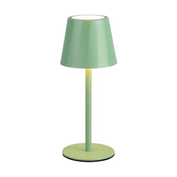 Trio DIAZ asztali lámpa fém, zöld, LED, 1W, 160lm, 2700K-6500K, IP44 - R55961149