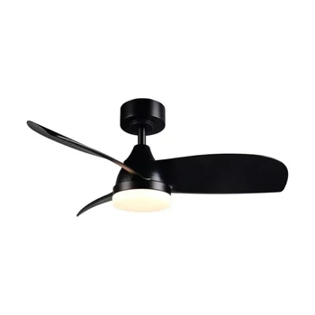 Trio HELSINKI ventilátoros lámpa fém, fekete, LED, 20W, 2500lm, 2700K-6000K - R62732132