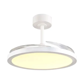 Trio KASFJORD ventilátoros lámpa fém, fehér, LED, 34W, 3900lm, 2700K-6500K - R64452131