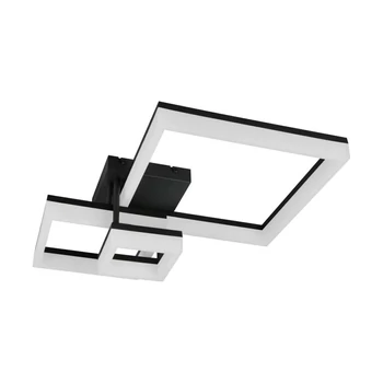 Trio CAMINO mennyezet lámpa műanyag, fehér, fekete, LED, 32W, 3000K, 4000Lm - R65771332
