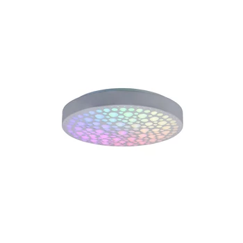 Trio CHIZU mennyezet lámpa műanyag, fehér, RGB-LED, 2700K-6000K, 22W, 2500lm - R67161131