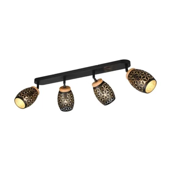 Trio BIDAR szpot fém, fekete, E14 - R81574080