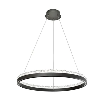 Zuma Regi függeszték fém,akril,fekete,áttetsző,LED,3000K-4000K-5000K,47W,2448Lm - ZU-PD2304600R-MB