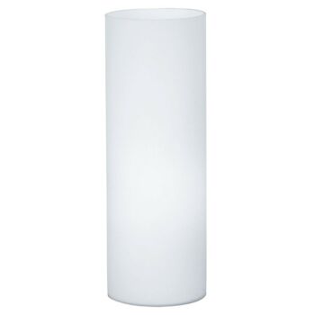 Eglo GEO asztali lámpa, E27 foglalattal, fényforrás nem tartozék, IP20 matt opál üveg fehér bura | 81828