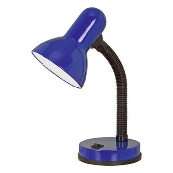 Eglo BASIC asztali lámpa, E27 foglalattal, fényforrás nem tartozék, IP20 fém-műanyag kék test | 9232