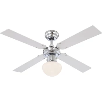 Globo CHAMPION ventilátorkróm fém E27 1x 60W (nem tartozék) IP20 - 0330