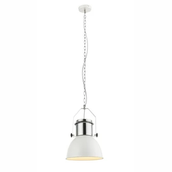 Globo KUTUM függesztékkróm fém fehér fém E27 1x 40W (nem tartozék) IP20 - 15281