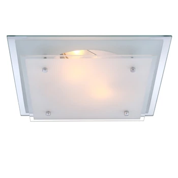 Globo INDI mennyezet lámpakróm fém áttetsző üveg E27 2x 60W (nem tartozék) IP20 - 48168-2