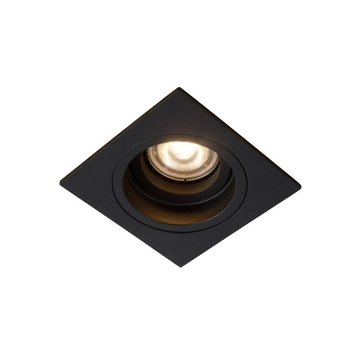 Lucide EMBED beépíthető lámpa modern stílus fém fekete szögletes forma GU10 IP20 - 22959/01/30