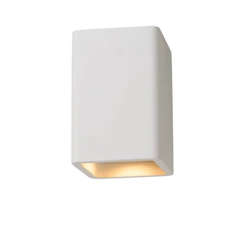 Lucide GIPSY mennyezeti spotlámpa modern stílus gipsz fehér szögletes forma GU10 IP20 - 35101/14/31