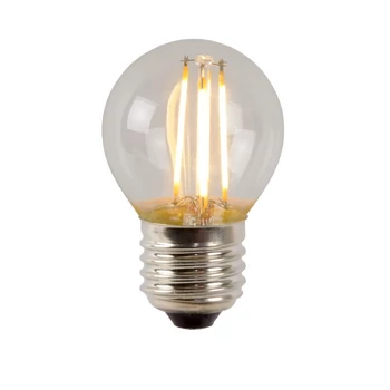 Lucide E27-LED szabályozható filament fényforrás Vintage stílus üveg áttetsző gömb forma E27-LED IP20 - 49021/04/60