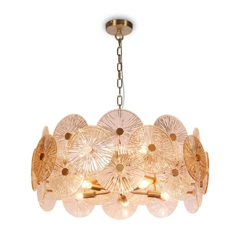 Maytoni ASTER függeszték üveg  10x E14 - MOD007PL-10G