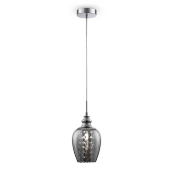 Maytoni BLUES függeszték üveg füstös 1x E14 - MOD033-PL-01-N