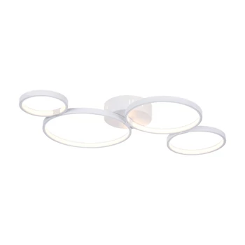 Maytoni OLYMPIA mennyezetlámpa fém fehér 1x LED - MOD448-CL-4-30-W