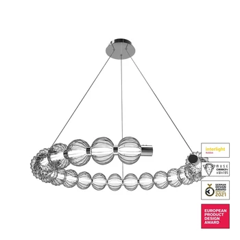 Maytoni AMULET függeszték fém-üveg króm 1x LED - MOD555PL-L26CH5K
