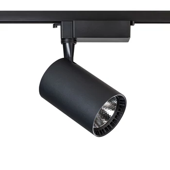 Maytoni VUORO spot lámpa 1-fázísú sínrendszerhez alumínium fekete 1x LED - TR003-1-30W4K-B