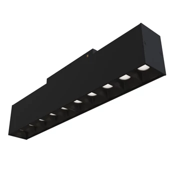 Maytoni POINTS  spot lámpa mágneses rendszerhez alumínium fekete 1x LED - TR014-2-20W4K-B