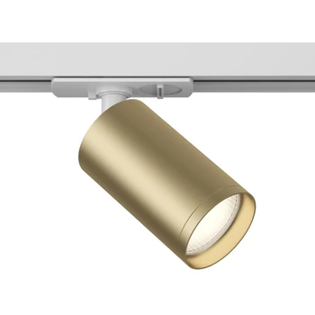 Maytoni TRACK LAMPS spot lámpa 1-fázísú sínrendszerhez alumínium fehér-matt arany 1x GU10 - TR031-1-GU10-WMG