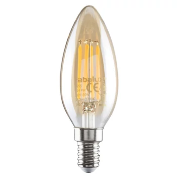 E14-LED filament fényforrás 4,2W 3000K 380lm 360° F energiaosztály - 1655