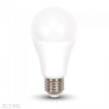9W LED Izzó E27 A60 Beépített alkonykapcsolóval 2700K - 4459