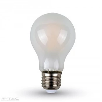 Retro LED izzó - 4W Filament opál E27 A60 Meleg fehér 4486