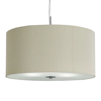 DRUM PLEAT PENDANTS - Searchlight-2353-40CR - Függeszték