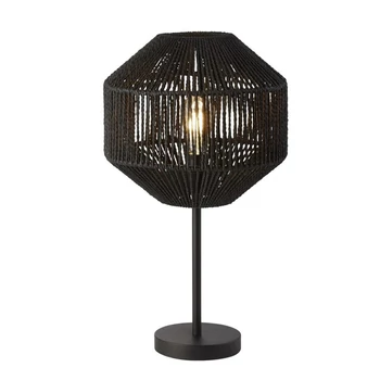 WICKER - Searchlight-EU11201-1BK - Asztali lámpa